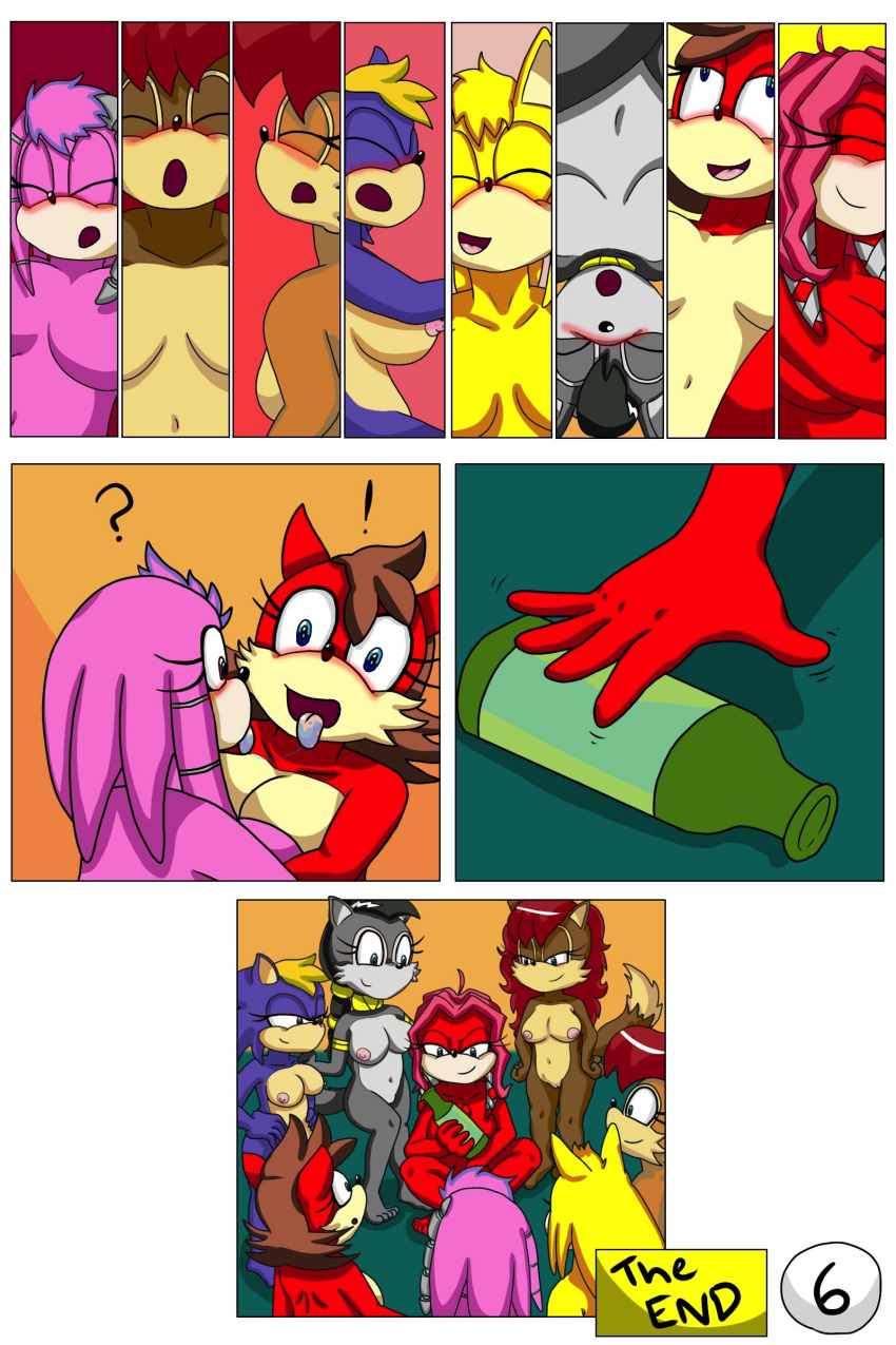 absurd_res anthro bernadette_hedgehog clothing eulipotyphlan eulipotyphlan_humanoid female female/female fiona_fox furry furry_female hedgehog hedgehog_humanoid hi_res interspecies julie-su lien-da lupe_the_wolf mammal mammal_humanoid milf nipples purple_body pussy rosemary_prower sally_acorn sex sonic_(series) tinydevilhorns tinydevilhorns_(artist) yellow_hair yuri zooey_the_fox