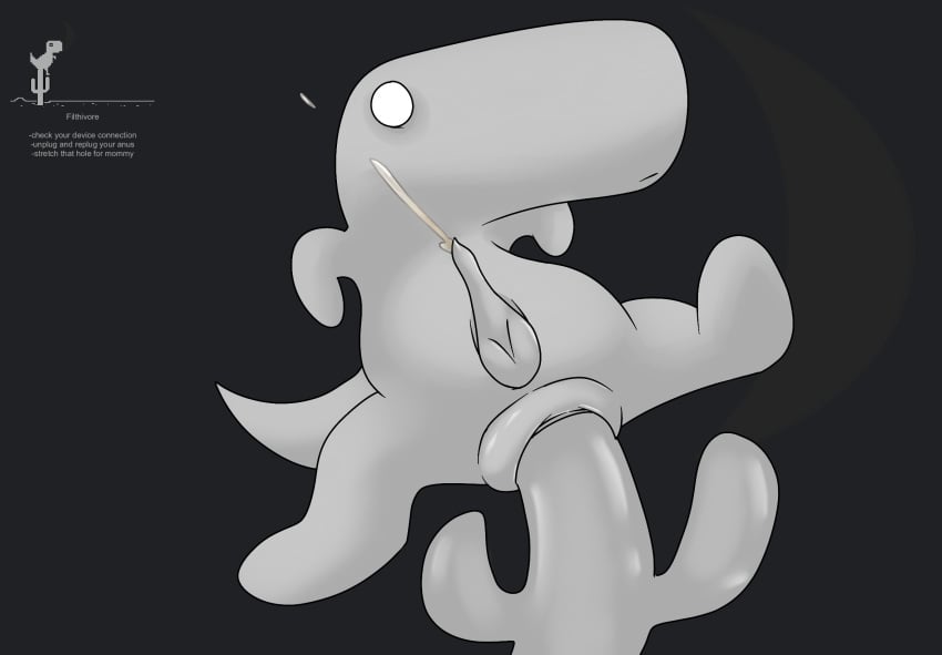 Dinosaur (Google Chrome) Rule 34 Image