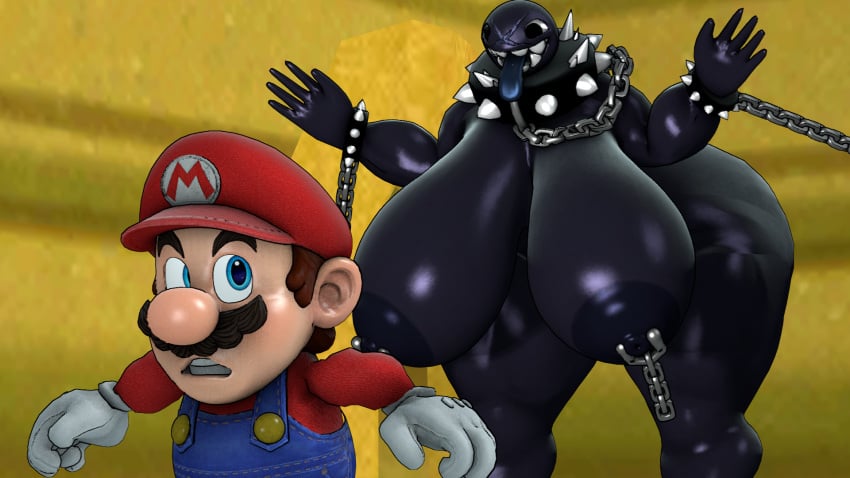 Chain Chomp (Mario Bros) Rule 34 Image