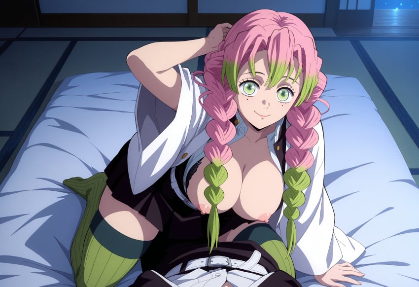 Kanroji Mitsuri (Demon Slayer) Rule 34 Image