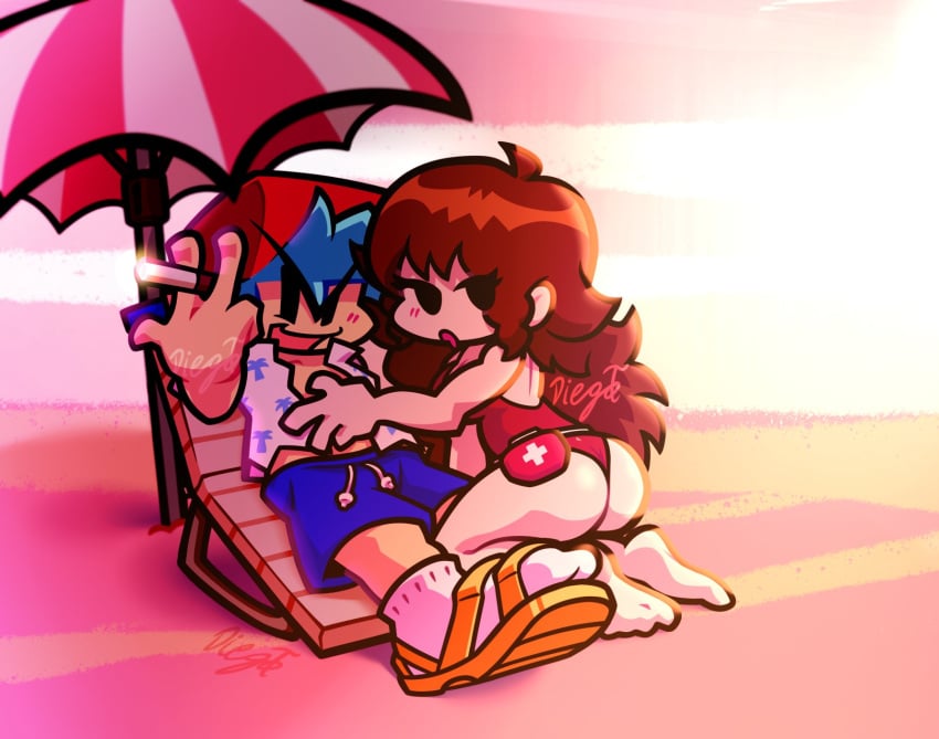 Boyfriend (Friday Night Funkin) Rule 34 Image