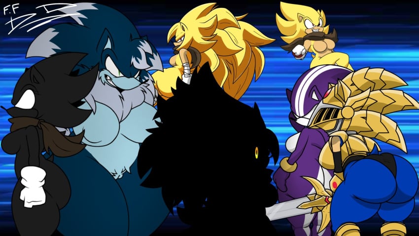 Dark Sonic (Darkspine Sonic) Rule 34 Image