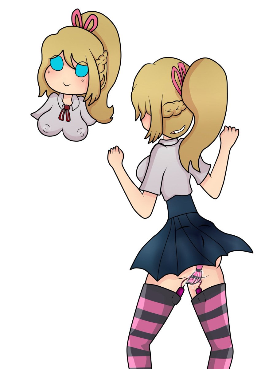 blonde_hair fhs fhsz3r0 fnafhs fnafhs_z3ro fnafhsrule34 joy_(fnafhs) tagme vibrator_in_pussy vibrator_under_panties