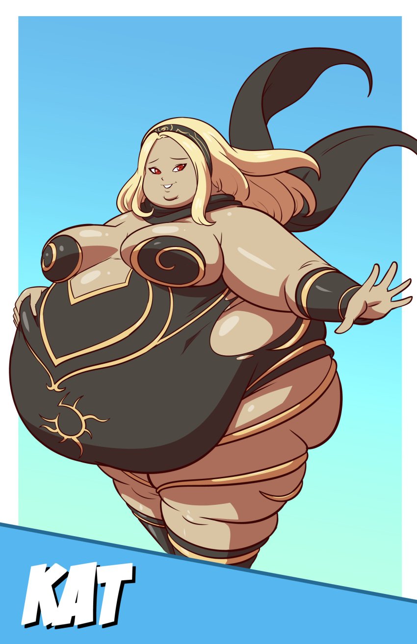 axel-rosered bbw belly_overhang big_belly big_breasts big_female blonde_female breasts cellulite chubby chubby_female cleavage dark-skinned_female double_chin embarrassed fat fat_ass fat_female fat_fetish fat_girl fatty female flabby_arms flabby_belly flabby_butt gravity_rush gut huge_ass huge_belly kat_(gravity_rush) large_female morbidly_obese morbidly_obese_female obese obese_female overweight overweight_female plump pork_chop ripped_clothing sagging_breasts scarf sweat thick_thighs tubby weight_gain