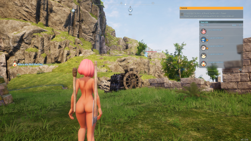 1girls ass ass_focus big_ass blehbreh character_creator completely_nude completely_nude_female edit human naked naked_female nude nude_edit nude_female nude_mod pal_tamer palworld