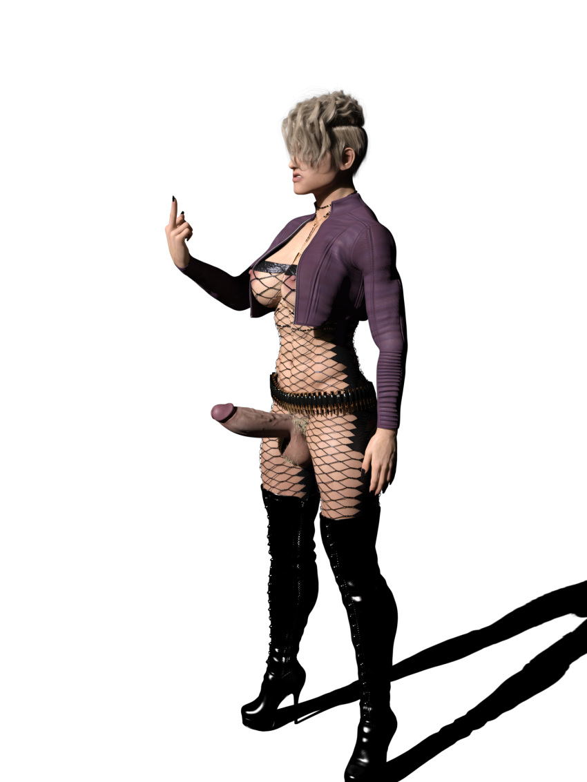 1futa 3d abs amelia_(artist) amicalira_(artist) animal_genitalia animal_penis areolae belt big_breasts big_penis black_fingernails blonde_hair blue_eyes bodysuit boots breasts bullet chains dickgirl functionally_nude futa_only futanari high_heel_boots high_heels intersex jacket long_fingernails middle_finger muscles muscular muscular_futanari navel nipples open_jacket original penis pubic_hair short_hair solo veins veiny_penis yana_(amelia)