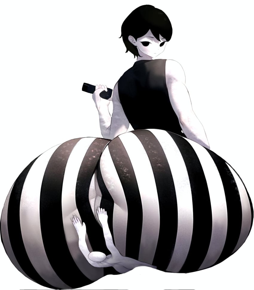 1femboy 2boys black_hair butt_crush commission facesitting fat_ass femboy gay huge_ass omori omori_(character) omori_(omori) senior_garabato simple_background sitting_on_person sunny_(omori) tagme twitter white_skin wide_hips