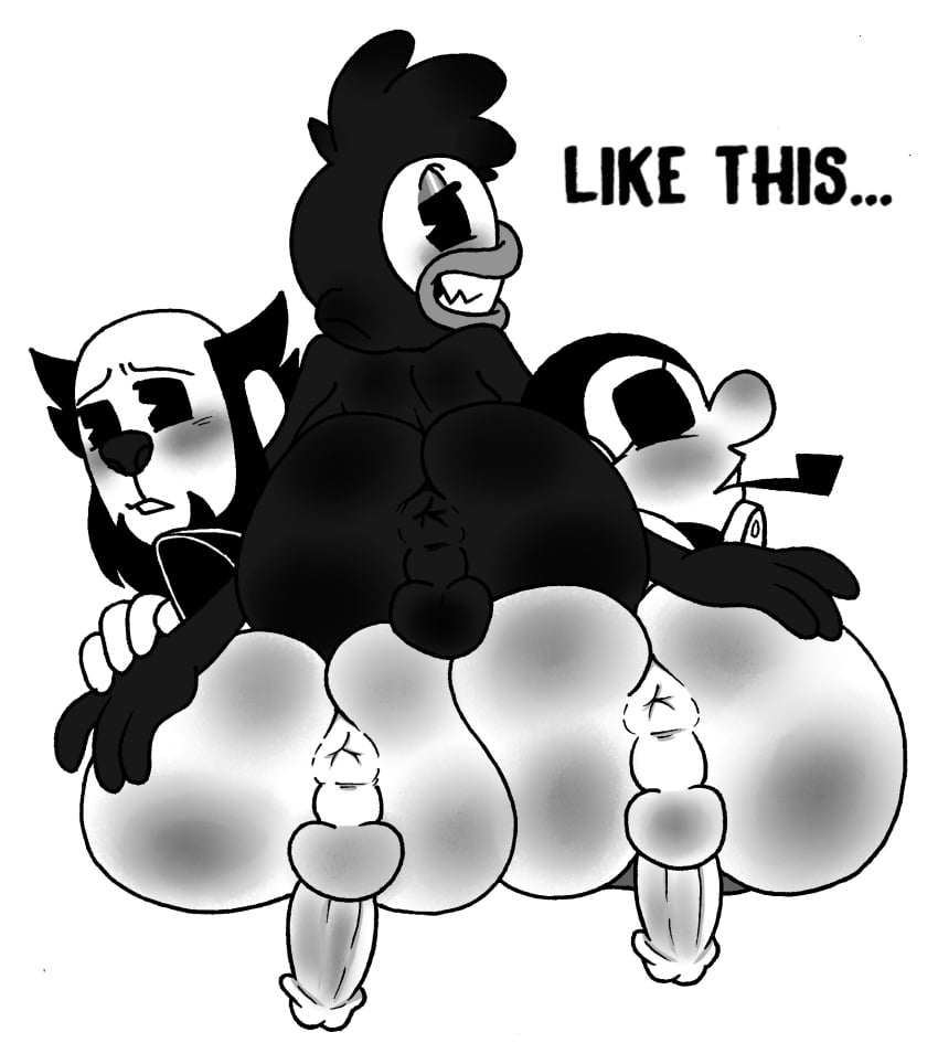 anus ass ass_focus barley_(bendy_and_the_ink_machine) bendy_and_the_ink_machine charley_(bendy_and_the_ink_machine) cute cute_male edgar_(bendy_and_the_ink_machine) gay gay_male gay_toons humanoid humanoid_toons male male_anus male_ass male_focus male_only male_tush-tush mscreepygreen20 non-human penis showing_off showing_off_ass small_penis spider spider_humanoid the_butcher_gang toons toony tush-tush