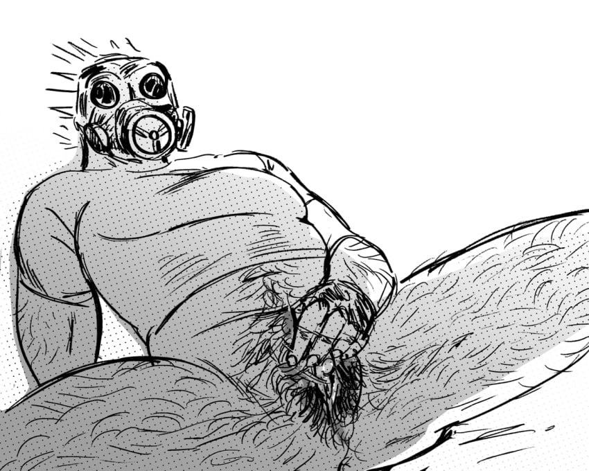 1cuntboy bushy_pubes cuntboy cuntboy_focus cuntboy_only dorohedoro fscare gas_mask hairy hairy_pussy kaiman kaiman_(dorohedoro) legs_spread mask masked no_color presenting presenting_pussy sketch tagme