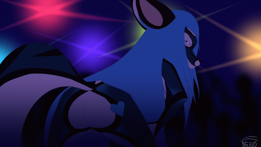 animated anthro canid canine club_(disambiguation) damian5320 female fox furry hi_res jex mammal solo twerking