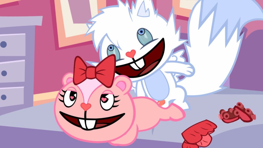 giggles happy_tree_friends hypnotic_eyes snowers