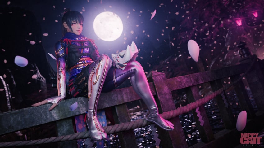 fanart kunimitsu kunimitsu_ii nippycattstudio tekken tekken_7