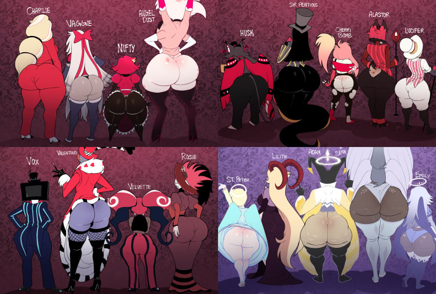 2024 9boys 9girls accessory adam_(hazbin_hotel) adam_and_eve alastor_(hazbin_hotel) alternate_ass_size alternate_body_type angel angel_boy angel_dust_(hazbin_hotel) angel_girl angel_wings antenna anthro arachnid arachnid_humanoid arm_behind_back armwear ass ass_comparison ass_focus ass_grab ass_size_chart ass_size_difference back_view bare_ass barefoot big_ass big_butt black_bra black_crop_top black_hands black_hat black_legwear black_panties black_pants black_shoes black_stockings black_thighhighs black_thong black_underwear blackwhiplash blonde_hair blue_hair blue_pants blue_stockings blue_suit blue_thighhighs blue_underwear blue_wings body_markings boots bottom_heavy bottomless bottomless_male bottomwear bow bowtie bra breasts bubble_ass bubble_butt bulge butt_focus bwl cannibal cat_ears cat_tail catboy cellulite charlie_morningstar_(hazbin_hotel) cheek_tuft cherri_bomb christianity cigarette claws coat coat_lift coattails crop_top crossed_arms dark-skinned_female dark_skin dat_ass deer deer_ears deer_tail demon demon_boy demon_girl demon_horns detailed_background digital_drawing_(artwork) digital_media_(artwork) dilf dreadlocks dress dress_lift dumptruck_ass dumptruck_butt dyed_hair earrings emily_(hazbin_hotel) eyewear fallen_angel feathered_hat feline female femboy fishnets flipping_off flipping_viewer_off footwear freckles freckles_on_ass freckles_on_shoulders fully_clothed furry glasses glistening glistening_butt gloves grabbing_own_ass gradient_hair grey_arms grey_gloves grey_hat grey_legwear grey_skin grey_stockings group hair_accessory halo hand_on_shoulder hands_on_waist handwear hat hazbin_hotel headgear headwear heart-shaped_eyewear heels high_heel_boots high_heels high_resolution highlights_(coloring) highres holding_mug holding_object horns huge_ass huge_butt humanoid husk_(hazbin_hotel) hybrid insects jacket latina latino legwear lilith_morningstar_(hazbin_hotel) lingerie long_dress long_eyebrows long_gloves long_hair long_sleeves long_tail lucifer_morningstar maid maid_dress maid_outfit maid_uniform male mammal mask masked_male microphone middle_finger milf monster monster_girl mostly_clothed moth mug multiple_boys neckwear niffty object_head overlord pale-skinned_female pale-skinned_male pale_skin panties pants partially_clothed pattern_clothing pattern_legwear png princess public_domain purple_background purple_body purple_skin queen rear_view red_bowtie red_coat red_crop_top red_eyebrows red_hair red_hat red_horns red_shirt red_suit red_wings religion reptile robe rosie_(hazbin_hotel) saint_peter_(hazbin_hotel) sera_(hazbin_hotel) sharp_claws shiny_ass shoes short_hair short_sleeves shortstack shoulder_tuft sir_pentious size_difference skindentation skirt skirt_lift skull_earrings sleeves_rolled_up smoking snake snake_boy spider spots staff standing stockings striped_bottomwear striped_clothing striped_jacket striped_pants striped_shirt striped_topwear suit suit_and_tie suspenders tagme tail tattoo tattooed_arm tattoos television thick_ass thick_butt thick_eyebrows thick_thighs thighhighs thong three_tone_hair tied_hair top_hat topwear torn_clothes torn_clothing turtleneck tuxedo tv tv_head twintails two_tone_body two_tone_clothing two_tone_fur two_tone_hair two_tone_topwear underwear underwear_outline vaggie_(hazbin_hotel) valentino_(hazbin_hotel) velvette_(hazbin_hotel) vivienne_medrano vox_(hazbin_hotel) waistcoat wavy_hair white_hair white_skin white_skinned_female wide_hips wings yellow_highlights yellow_shoes yellow_wings