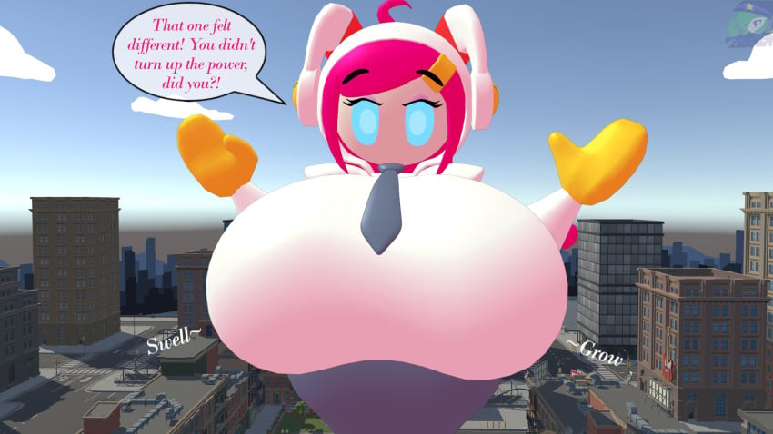 3d 3d_(artwork) alien alien_girl big_breasts breasts female huge_breasts hyper_breasts kirby_(series) macro susanna_patrya_haltmann susie_(kirby) tagme thick_thighs wide_hips zer0264