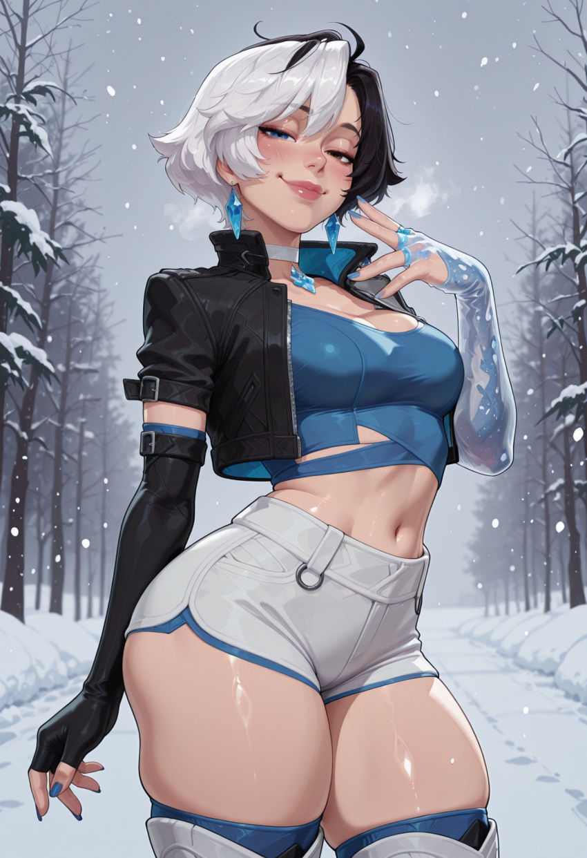Luna Snow (Marvel) Rule 34 Image