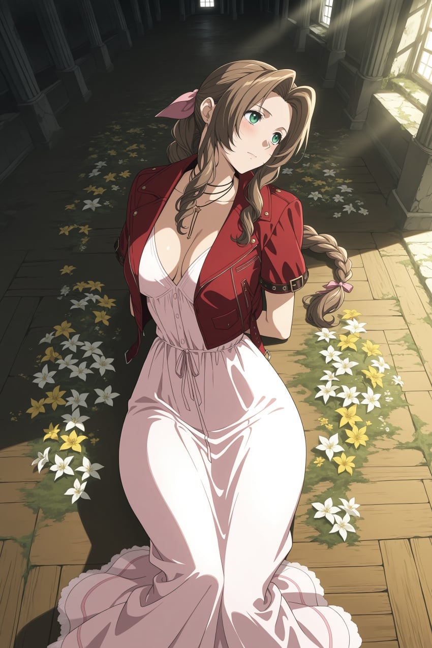 Aerith Gainsborough (Final Fantasy Vii) Rule 34 Image