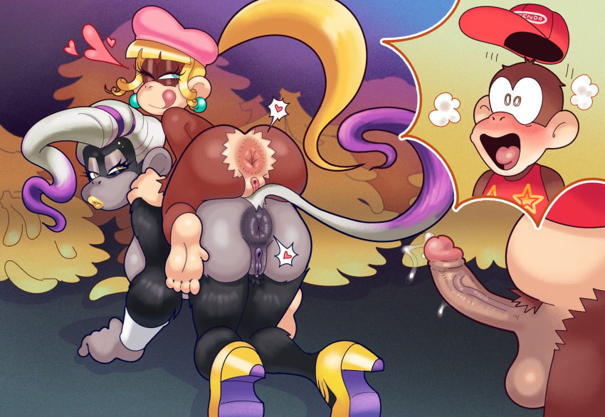 Diddy Kong (Donkey Kong (Series)) Rule 34 Image