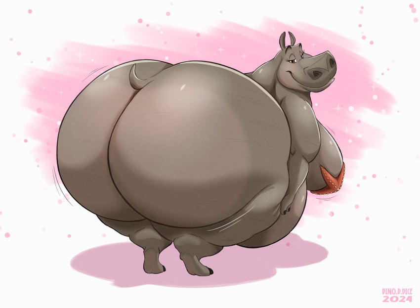 Gloria The Hippopotamus (Dreamworks) Rule 34 Image