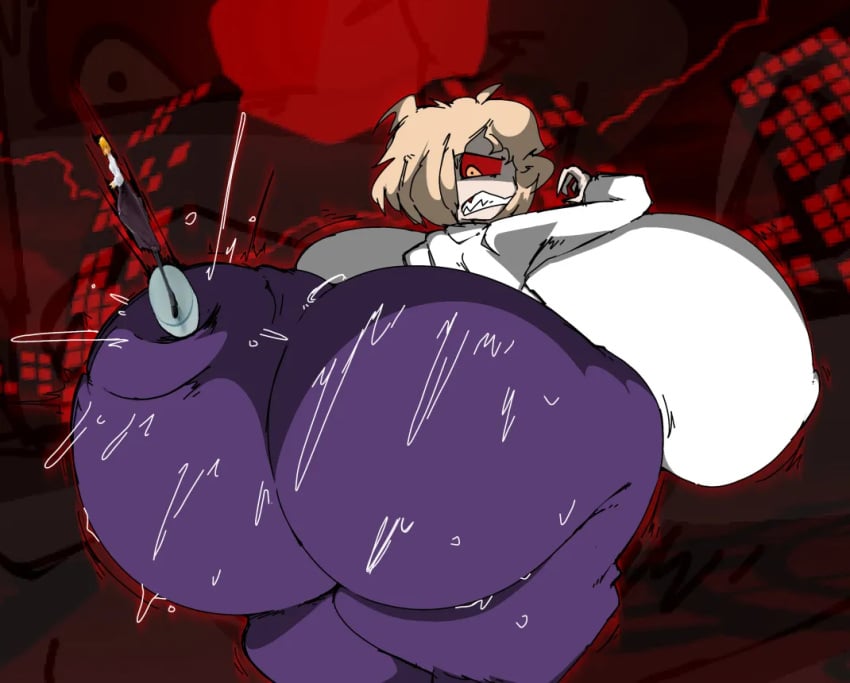 1girls arcueid_brunestud ass ass_bigger_than_head ass_smack big_ass blonde_hair breasts_bigger_than_head female freakiestlad giant_ass giant_breasts huge_ass huge_breasts hyper hyper_breasts long_skirt looking_back melty_blood melty_blood_arcueid_figure_(meme) meme messy_hair pale_skin purple_skirt red_arcueid red_sclera revafreak sharp_teeth short_hair slapping_butt sloppypysakki solo sweater tsukihime turtleneck turtleneck_sweater vampire wide_hips yellow_eyes