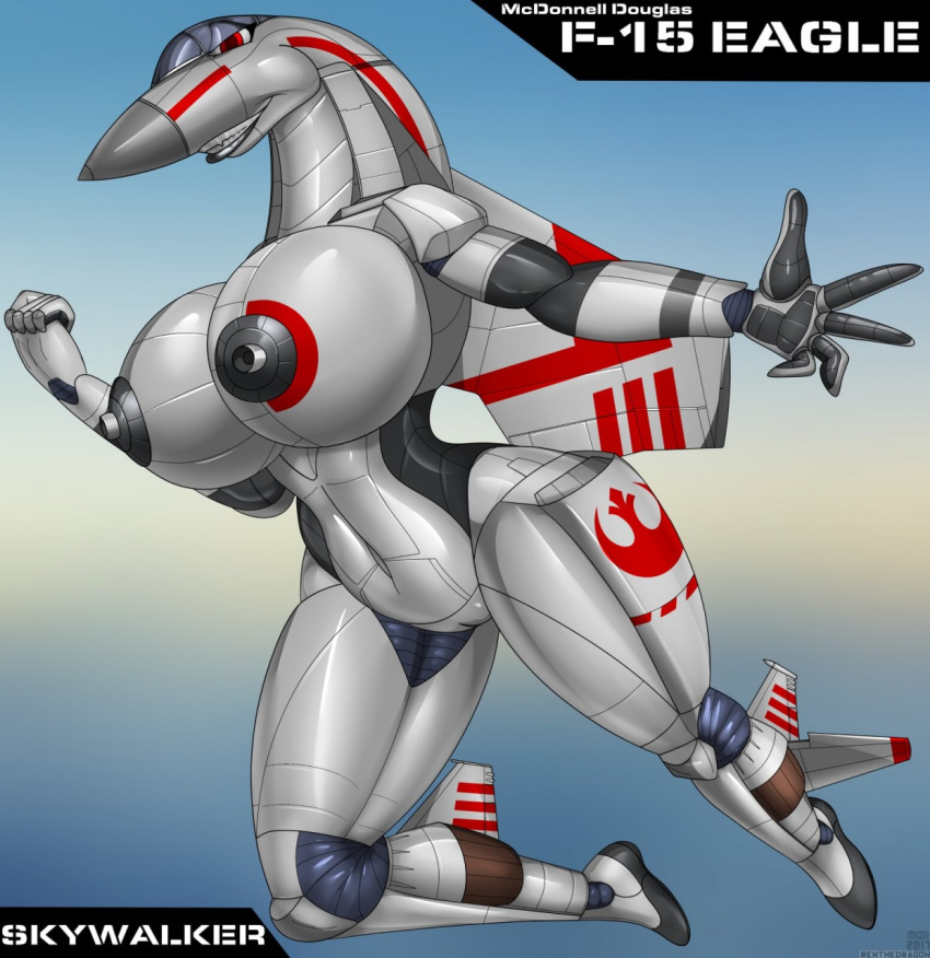 1girls aeromorph aircraft airplane anthro attack1942 breasts cosplay f-15 female female_only flying hi_res huge_breasts jet kernkraftwerks living_aircraft living_airplane living_machine looking_at_viewer machine nipples nude original padalia_werra pussy solo star_wars thick_thighs voluptuous wide_hips wings