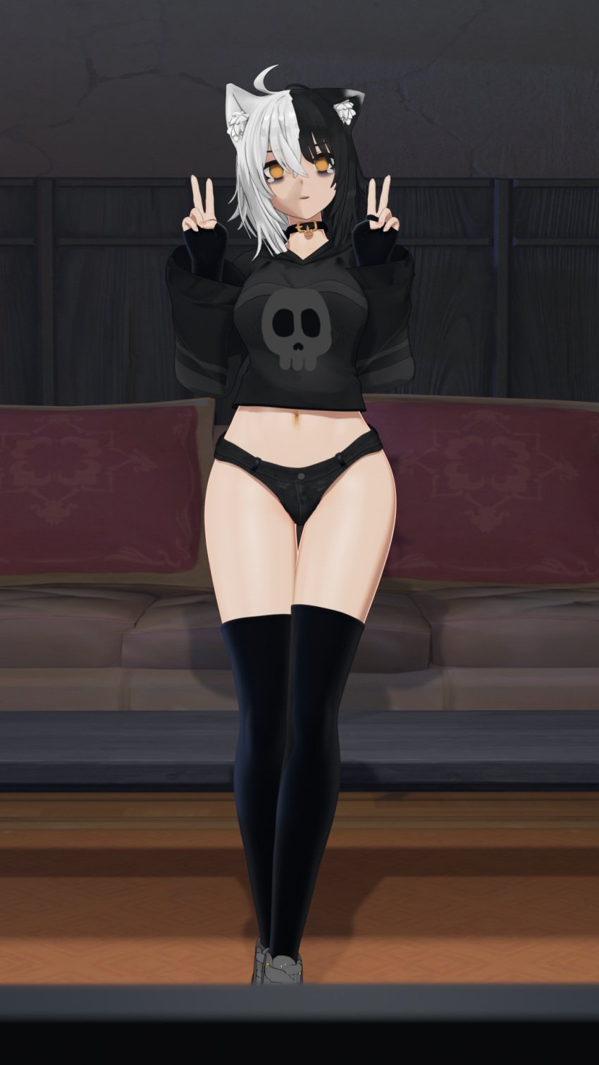 anri_hollow hollowsouls pinup pose shy