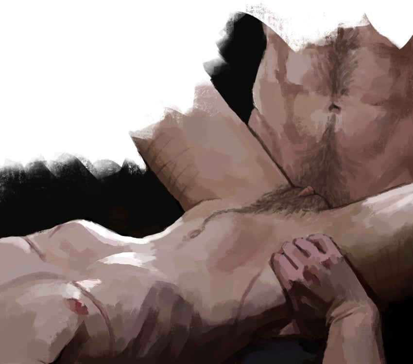 abs aidenlydiansfw anatomically_correct andromorph andromorph/male andromorph_penetrated artistic_nude artistic_nudity belly_bulge body_hair bushy_pubes clitoris cuntboy cuntboy_only cuntboy_penetrated digital_painting_(artwork) enlarged_clitoris gay gentle hairy hairy_chest hairy_pussy implied_penetration implied_sex implied_vaginal intersex male male/cuntboy male/male male_focus male_only mastectomy_scar muscular muscular_male painting_(artwork) scars_on_chest self_harm_scars sensual six_pack skinny skinny_male vaginal_penetration vaginal_sex yaoi