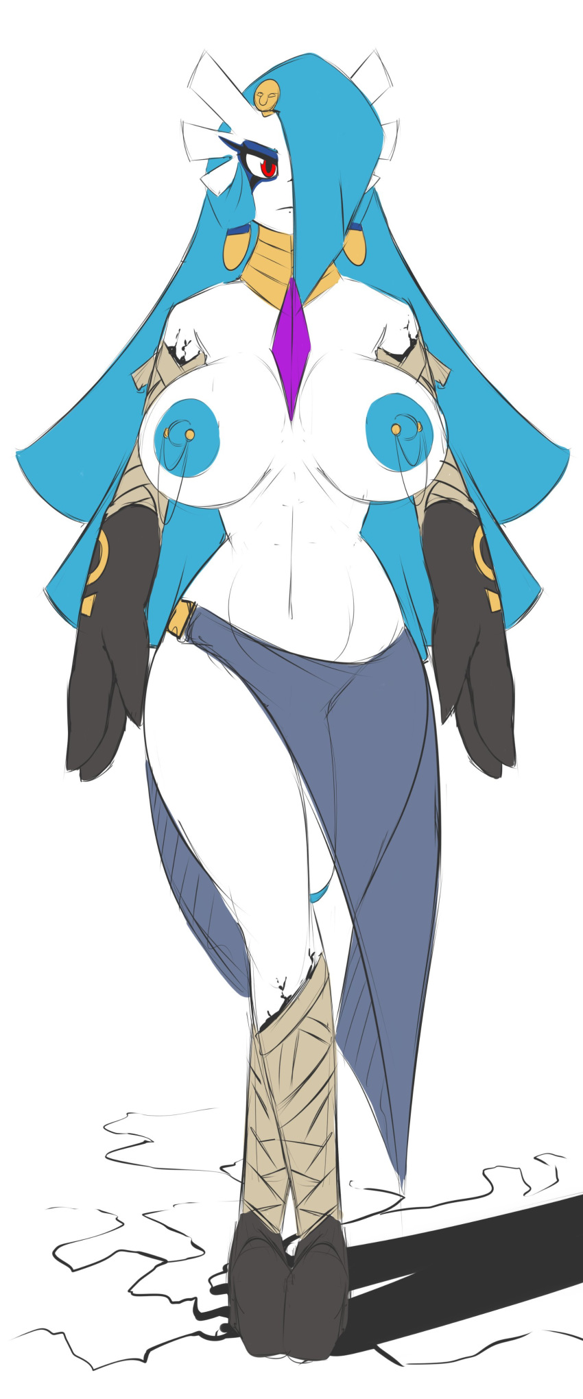 1futa 2019 abs absurd_res alternate_color anthro areolae big_breasts blue_hair blue_markings breasts clothing cofagrigus digital_media_(artwork) egyptian eye_contact female flaccid furry fusion futa_only futanari gardevoir ghost gloves hair hair_over_one_eye hi_res humanoid hybrid intersex long_penis looking_at_viewer mammal markings neck_rings nintendo nipples original original_character penis pokémon_(species) pokemon pokemon_(species) pokemon_bw pokemon_rse pov quin-nsfw shiny_pokemon simple_background skirt solo thick_thighs tiye_(quin-nsfw) topless translucent translucent_clothing video_games white_body white_penis wide_hips