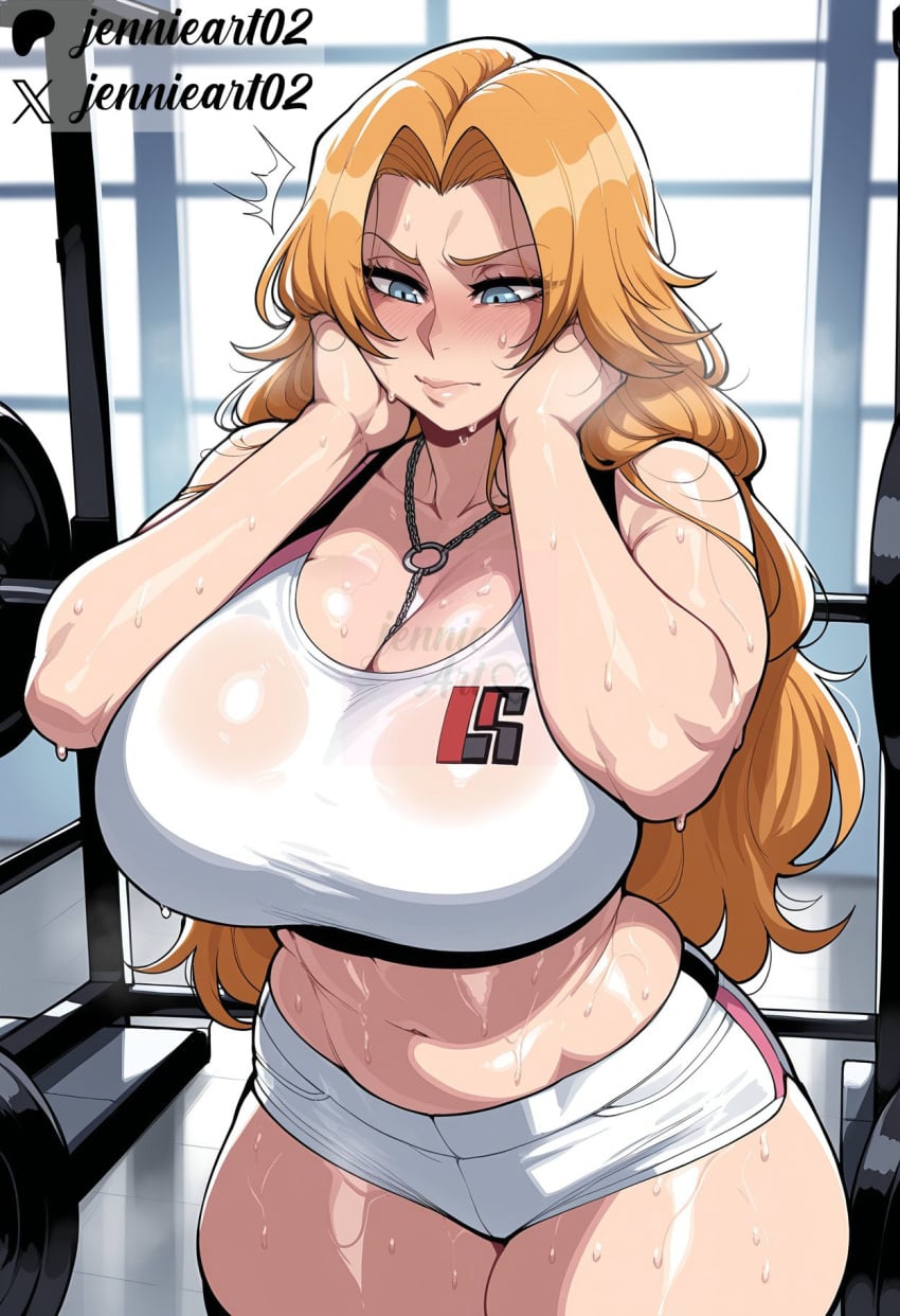 Matsumoto Rangiku (Bleach) Rule 34 Image