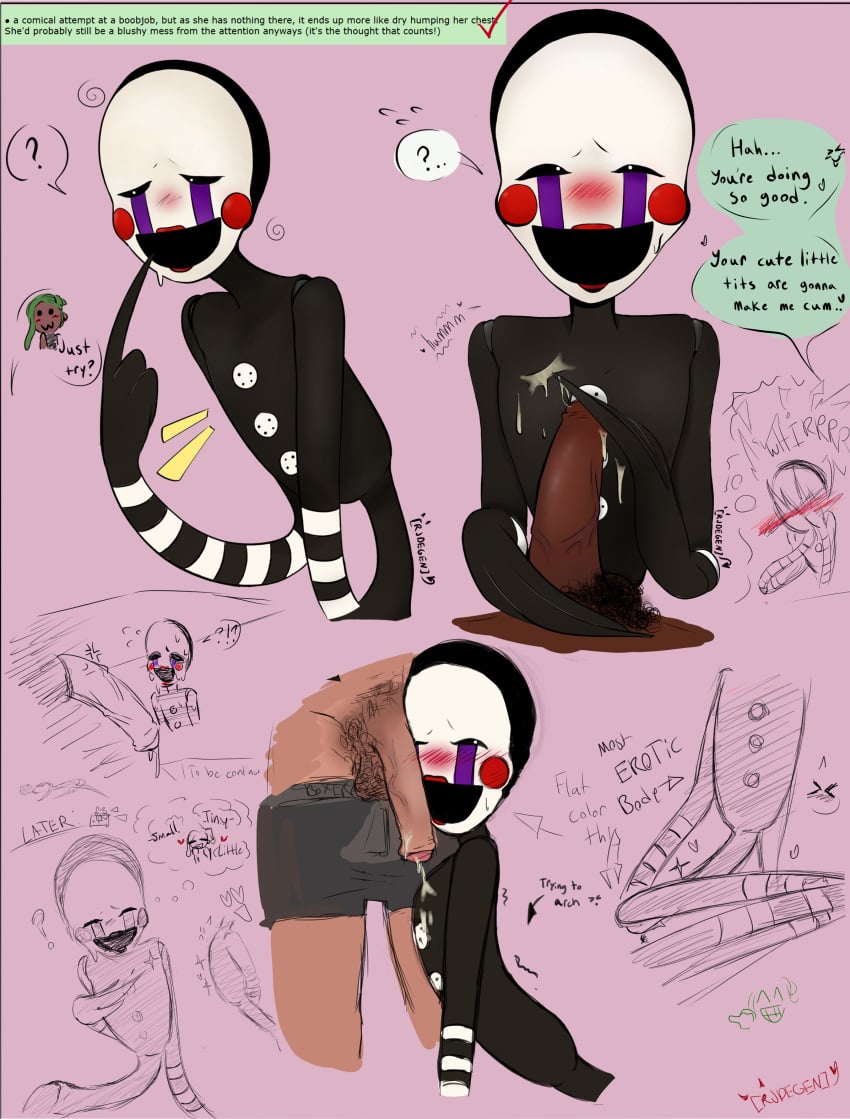 Classic Fnaf 2 Marionette (Five Nights At Freddy'S) Rule 34 Image