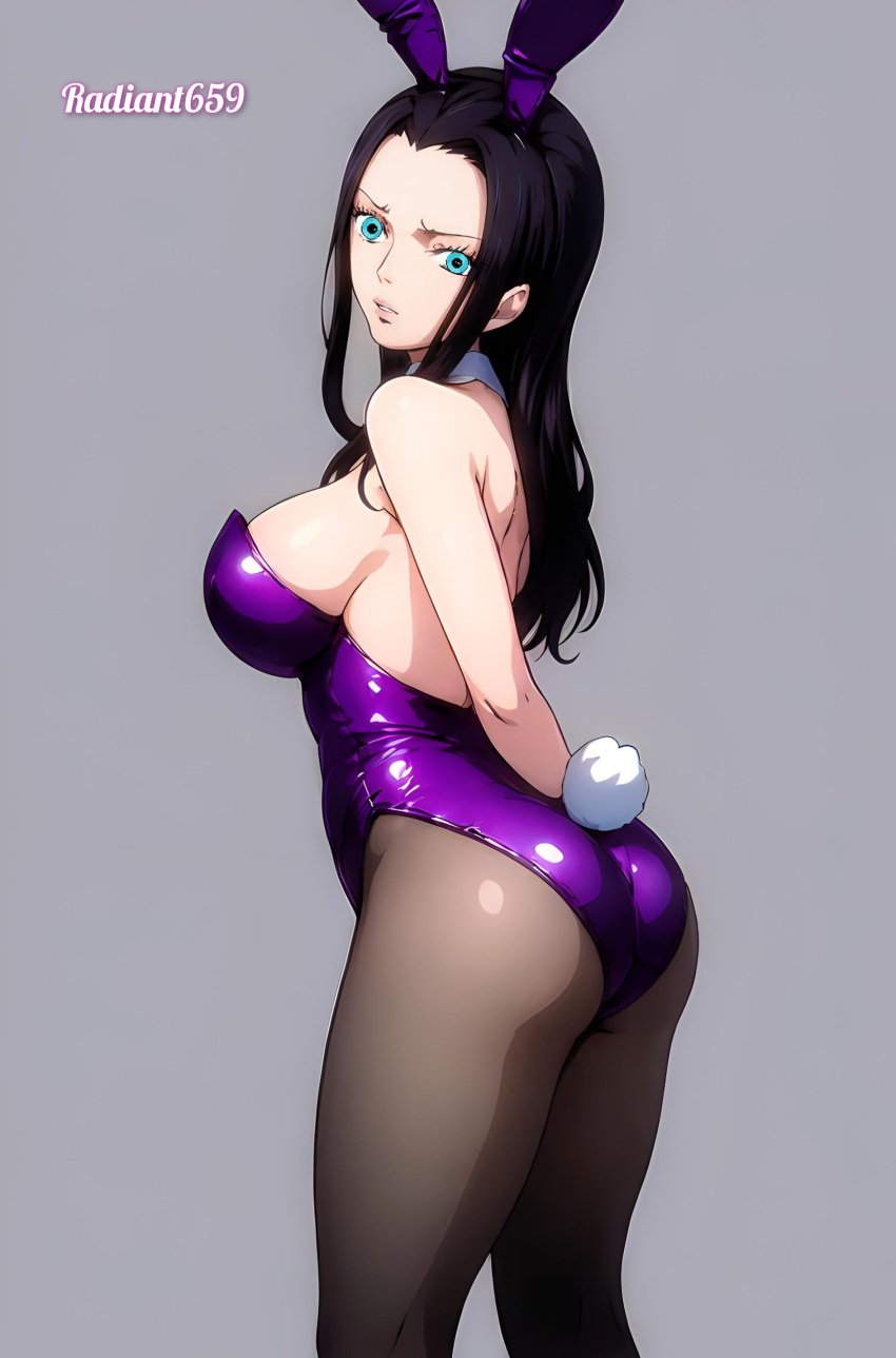 ai_generated bunnysuit female female_only nico_robin one_piece radiant659