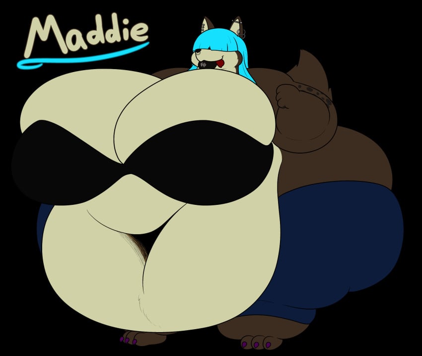 bbw big_ass big_breasts breasts bubble_butt cleavage female furry huge_ass huge_breasts nocom_arcane overweight thick_thighs wide_hips