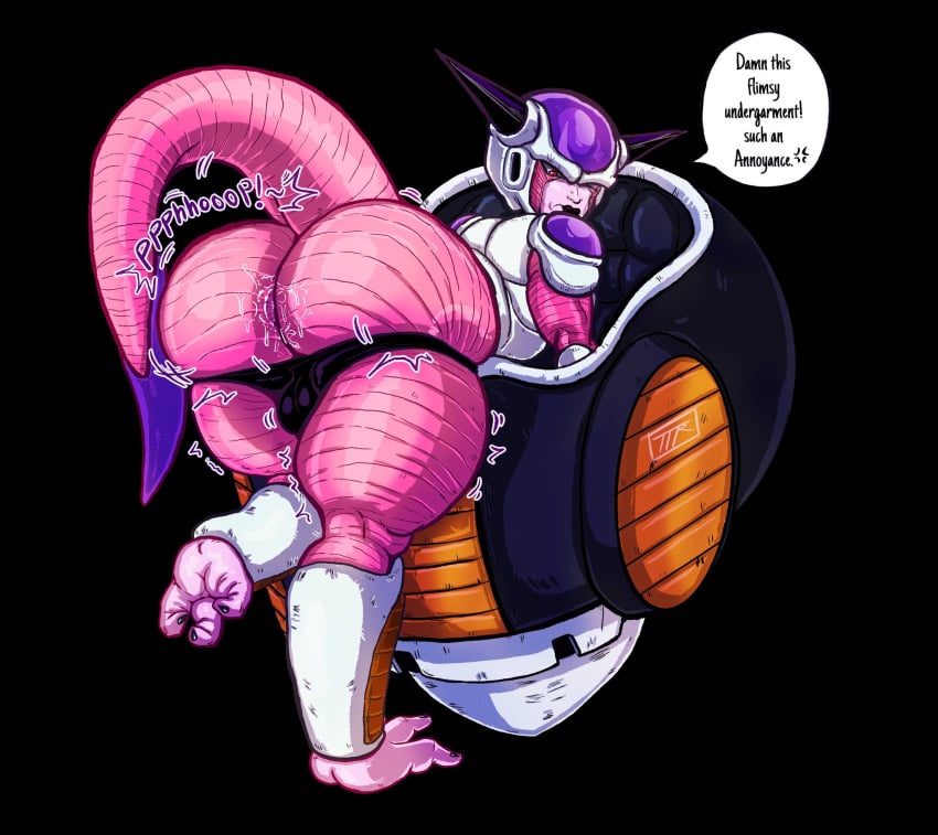 alien big_ass big_ass_(male) big_butt dragon_ball dragon_ball_z femboy femboy_only frieza huge_ass huge_butt kojoarts male male_focus male_only solo_femboy solo_focus solo_male