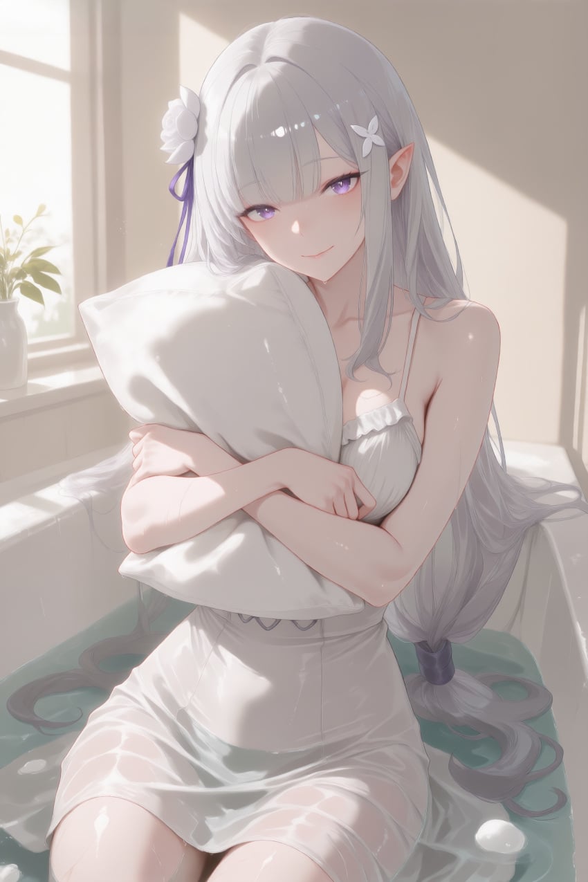 Emilia (Re:Zero) Rule 34 Image