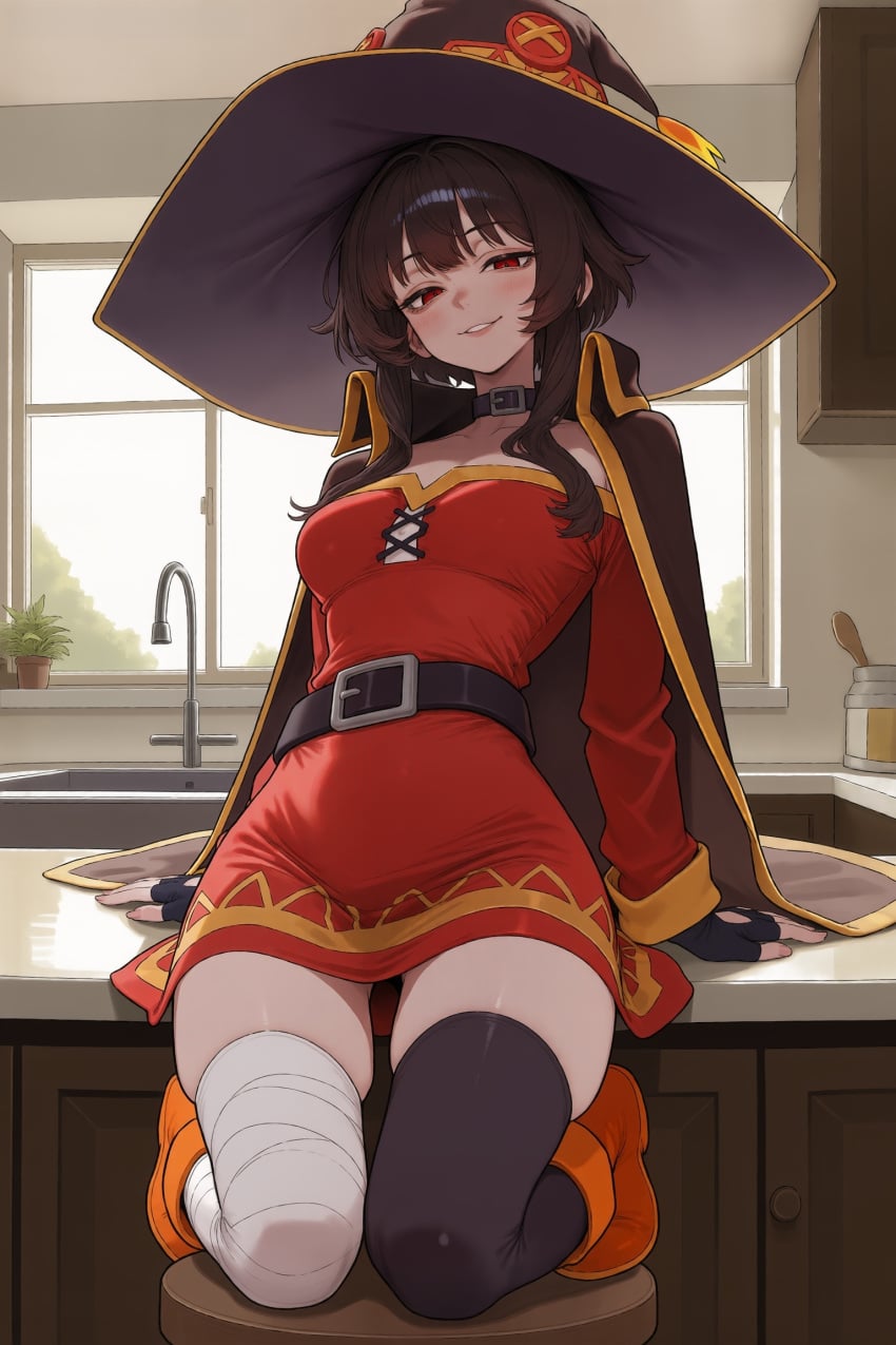 Megumin (Kono Subarashii Sekai Ni Shukufuku Wo!) Rule 34 Image