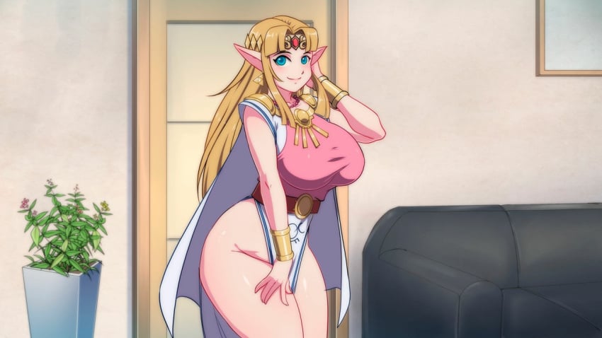 Princess Zelda (The Legend Of Zelda) Rule 34 Image