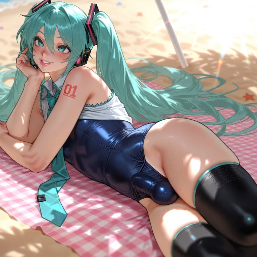 Hatsune Miku (Patreon) Rule 34 Image