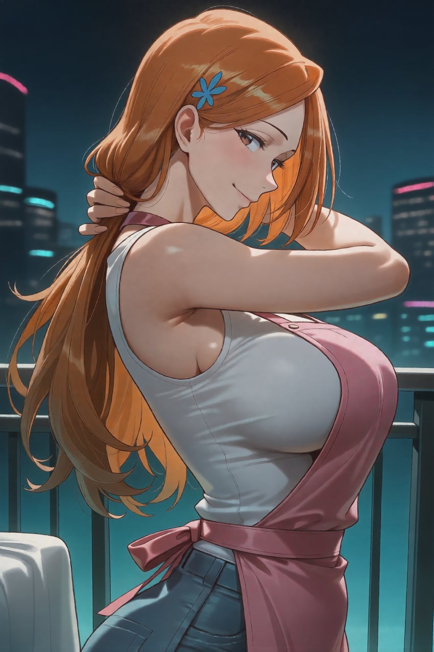 Inoue Orihime (Bleach) Rule 34 Image