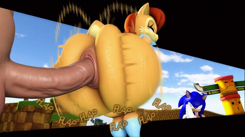 Sally Acorn (Sonic (Series)) Rule 34 Image