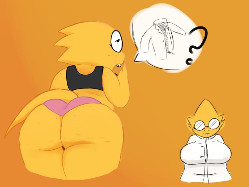 Alphys (Deltarune) Rule 34 Image