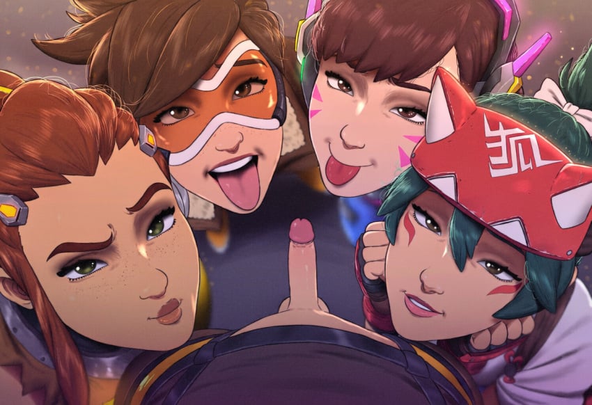 Brigitte (Overwatch) Rule 34 Image