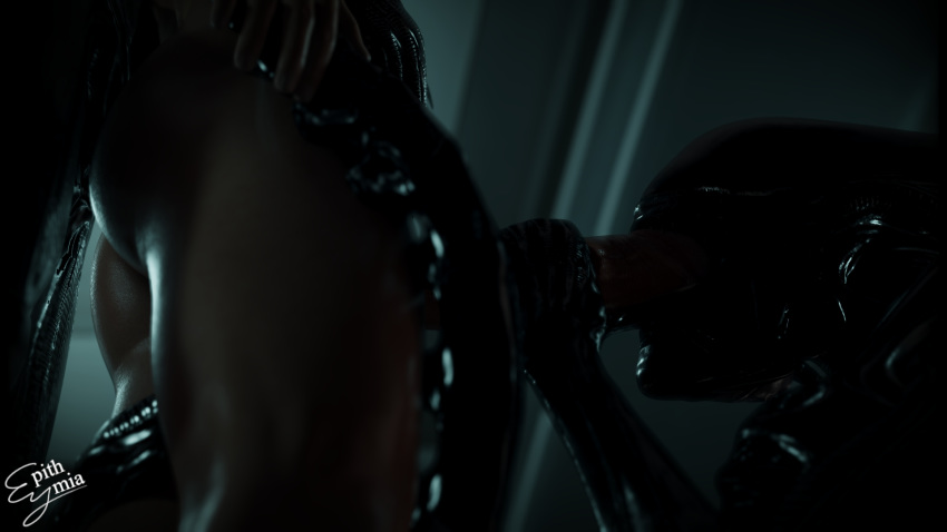 3d alien alien/human alien_(franchise) bioware epithymia fellatio female female_xenomorph hi_res human human_penetrating humanoid interspecies male male_human/female_alien male_human/female_humanoid mammal oral penile penis sex sharp_teeth straight teeth tongue xenomorph