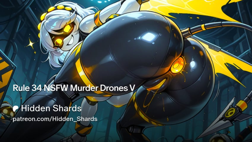 V (Murder Drones) Rule 34 Image