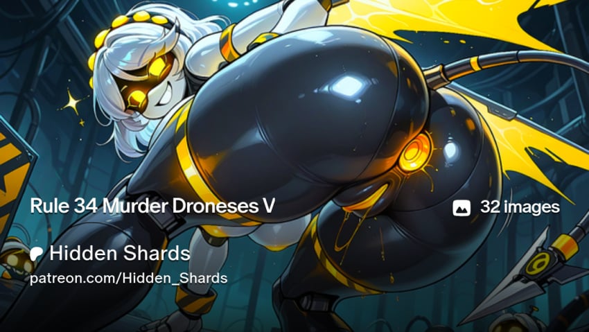 V (Murder Drones) Rule 34 Image
