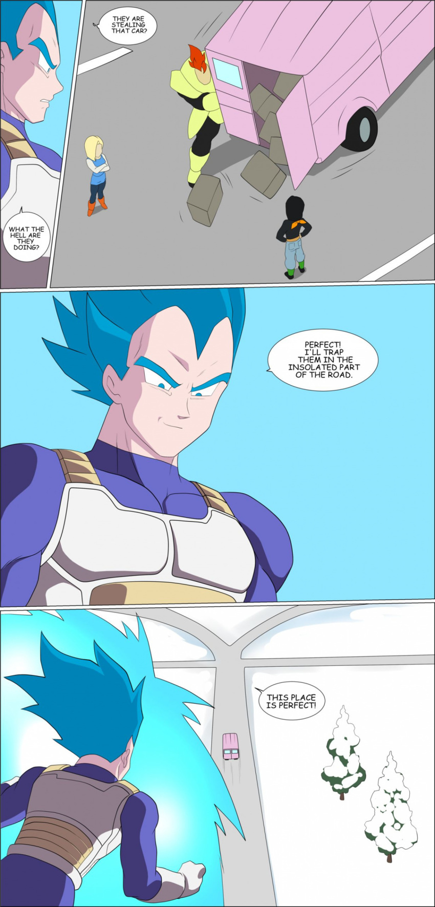 big_breasts color dragon_ball dragon_ball_super dragon_ball_z large_breasts super_saiyan_blue vegeta zetarok