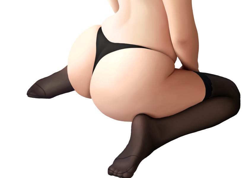 ass big_ass highres stockings toonnik