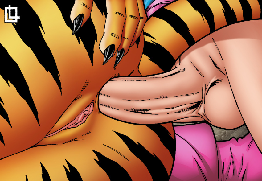 alpha_male anal anal_insertion anal_sex ass ass_grab claws clint_barton close-up doggy_style faceless_male feline female furry furry_tail grabbing grabbing_own_ass hairless hand hand_on_ass hawkeye insertion interspecies leandro_comics leopard leopard_print lying lying_down lying_on_side marvel marvel_comics on_side penetration penis sex sideways spoon_position spooning tail tigra zoophilia