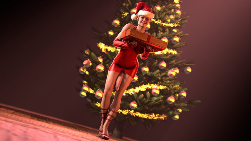 Cassie Cage (Christmas) Rule 34 Image