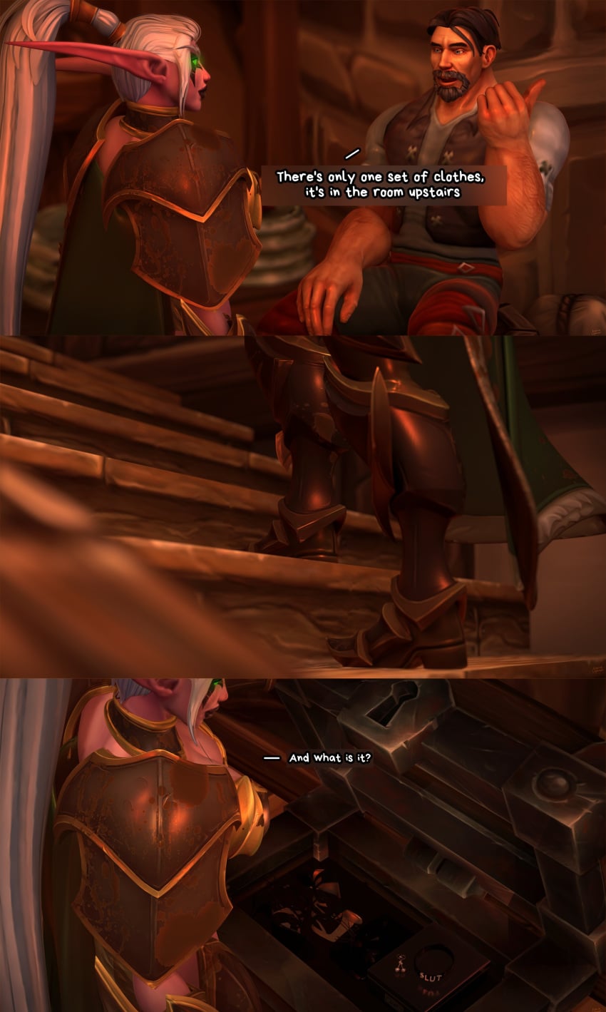 Human (World Of Warcraft) Rule 34 Image