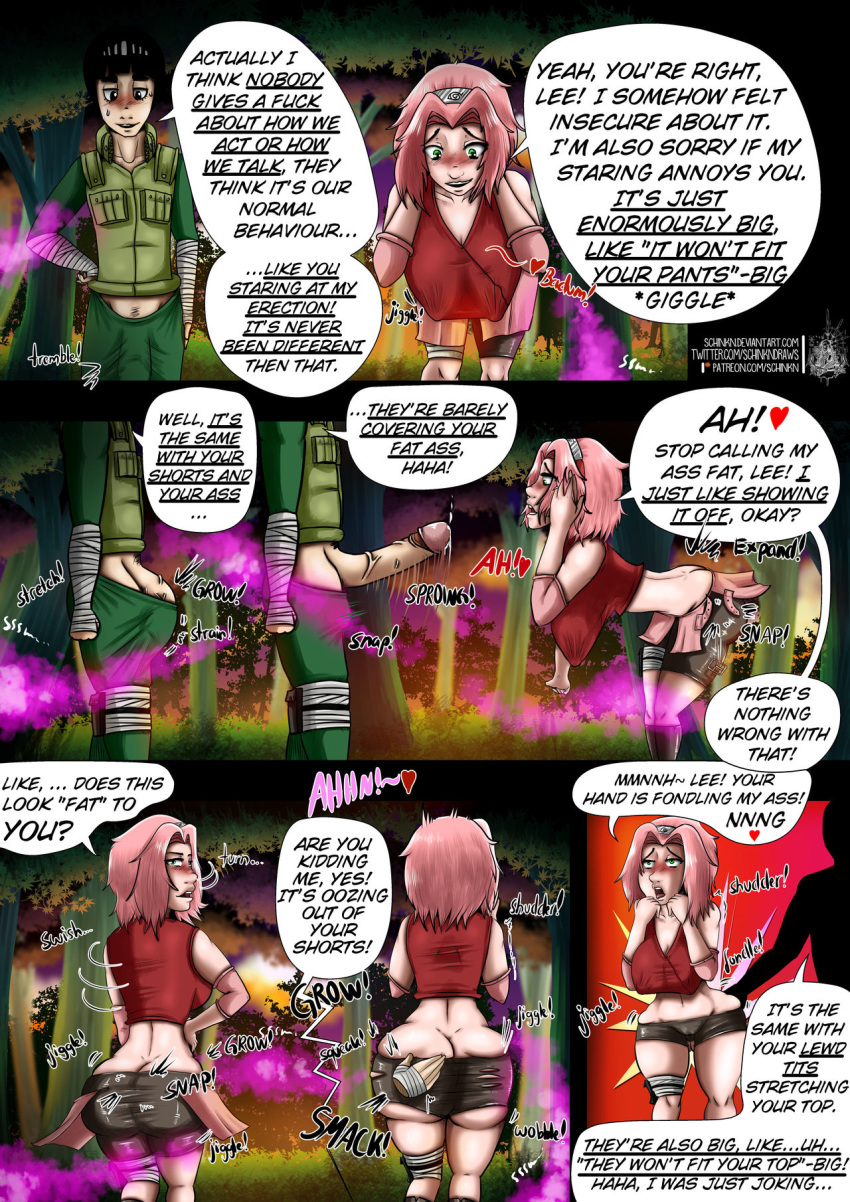 Rock Lee (Naruto) Rule 34 Image