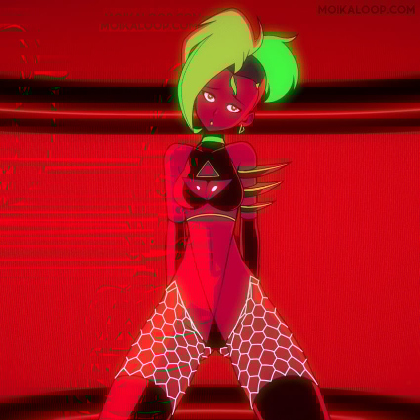 animated female moika moikaloop tagme